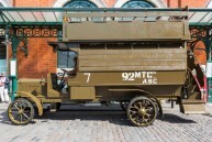 Old bill bus outside the LT Museum